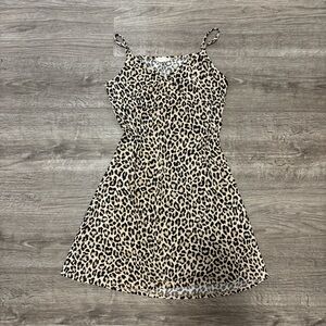 See You Monday Leopard Print Dress